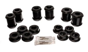 Chevrolet Corvette Control Arm Bushing Set - Rear - Energy Suspension - Hyper-Flex Performance Polyurethane - Black - `97-`12